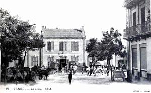 Tiaret - La Gare - 1914